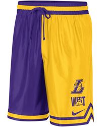 Nike - Los Angeles Lakers Courtside Dri-fit Nba Graphic Shorts - Lyst