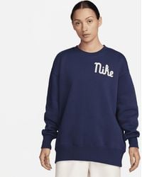 Nike - Sportswear Phoenix Fleece Oversized Crew-neck Sweatshirt - Lyst