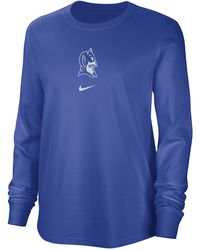 Nike - Kentucky College Crew-neck Long-sleeve T-shirt - Lyst