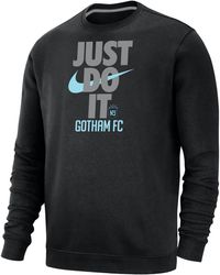 Nike - Gotham Fc Club Fleece Soccer Crew-neck Sweatshirt - Lyst