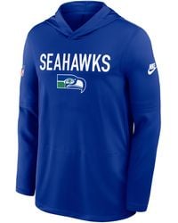Nike - Seattle Seahawks Pass Accuracy Dri-Fit Nfl Long-Sleeve Hooded Top - Lyst