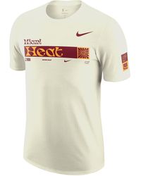 Nike - Miami Heat Essential Nba T-shirt Cotton - Lyst
