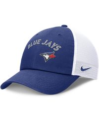 Nike - Toronto Blue Jays Evergreen Wordmark Club Mlb Adjustable Hat - Lyst