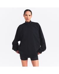 Nike - Skims Matte Tricot Oversized Full-Zip Track Jacket - Lyst