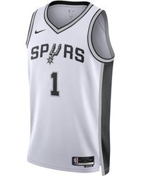Nike - San Antonio Spurs Association Edition 2022/23 Dri-fit Nba Swingman Jersey - Lyst