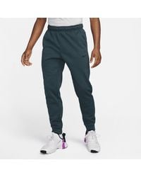 Nike - Therma Therma-fit Tapered Fitness Trousers 50% Recycled Polyester - Lyst