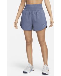 Nike - One Dri-fit Ultra High-waisted 3" Brief-lined Shorts - Lyst