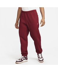 Nike - Solo Swoosh Fleece Trousers Cotton - Lyst