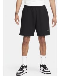 Nike - Solo Swoosh Fleece Shorts Cotton - Lyst