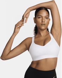 Nike - Indy High-support Padded Adjustable Sports Bra 50% Recycled Polyester - Lyst