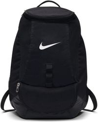 black nike soccer backpack