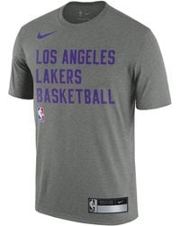 Nike Kobe Bryant Los Angeles Lakers Dri-fit Nba T-shirt in White