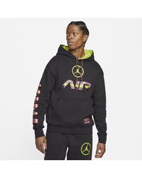 Felpa Jordan con cappuccioNIKE X OFF-WHITE in Cotone da Uomo colore Bianco  | Lyst