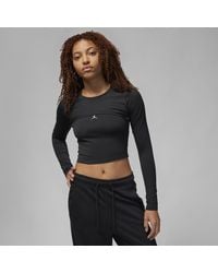 Nike - Jordan Sport 2-in-1 Long-sleeve Top 50% Recycled Polyester - Lyst