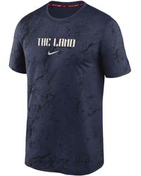 Nike - Cleveland Guardians City Connect Practice Velocity Dri-fit Mlb T-shirt - Lyst