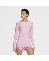 nike infinite long sleeve running top