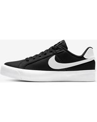 Nike Court Royale Ac Slp Sneaker In Black Save 29 Lyst