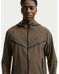 Nike - Tech Dri-Fit Woven Full-Zip Windrunner Jacket - Lyst