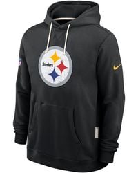Nike - Pittsburgh Steelers Initial Home Sideline Dri-Fit Nfl Pullover Hoodie - Lyst