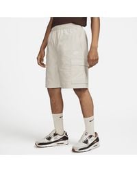 Nike - Shorts cargo in tessuto club - Lyst