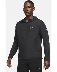Nike Just Do It Reflective Jacket In Black Camo Ah5987-010 for Men - Lyst