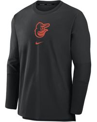 Nike - Baltimore Orioles Authentic Collection Player Dri-Fit Mlb Pullover Jacket - Lyst