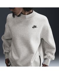 Nike - Sportswear Tech Fleece Oversized Crew-Neck Sweatshirt - Lyst