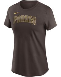 Nike - San Diego Padres Wordmark Mlb T-shirt - Lyst