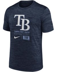 Nike - Tampa Bay Rays Large Logo Velocity Mlb T-shirt - Lyst