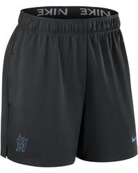 Nike - Miami Marlins Authentic Collection Practice Dri-fit Mlb Shorts - Lyst
