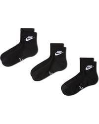 Nike - Everyday Elevated Ankle Socks (3 Pairs) - Lyst