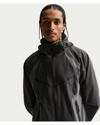 Nike - Tech Dri-Fit Woven Full-Zip Color-Block Windrunner Jacket - Lyst