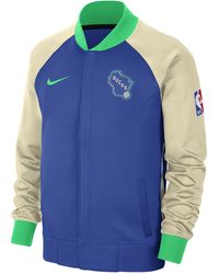 Nike - Milwaukee Bucks Showtime City Edition Dri-fit Full-zip Long-sleeve Jacket 50% Recycled Polyester - Lyst