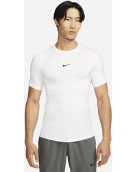 Nike - Pro Dri-fit Tight Short-sleeve Fitness Top 50% Recycled Polyester - Lyst