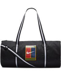 Nike Court Heritage Tennis-Sporttasche - Schwarz