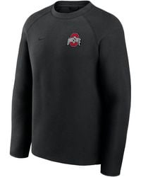 Nike - Ohio State Tech Fleece College Pullover Crew - Lyst