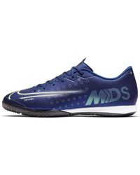 Nike Mercurial Vapor 13 Academy Mds Fg Mg Soccer Shoes In Blue For