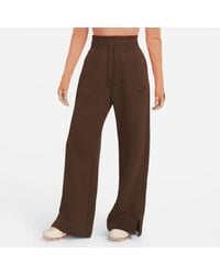 Nike Cotton Blend Fleece Wide Leg 