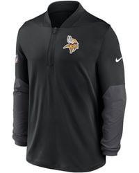 Nike - Minnesota Vikings Feel The Pressure Dri-Fit Nfl 1/2-Zip Top - Lyst