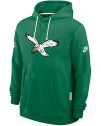 Nike - Philadelphia Eagles Alt Offensive Set Play Sideline Dri-Fit Nfl Pullover Hoodie - Lyst