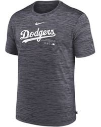 Nike - Los Angeles Dodgers Authentic Collection Practice Velocity Dri-fit Mlb T-shirt - Lyst
