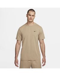 Nike - Hyverse Dri-fit Uv Short-sleeve Versatile Top Polyester - Lyst