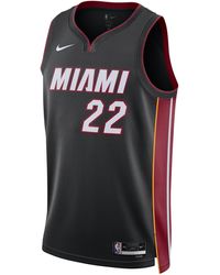 Nike Nba Miami Heat Swingman Butler #22 Jersey in Grey for Men | Lyst UK