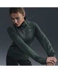 Nike - Therma-Fit Swift Element Turtleneck Running Top - Lyst
