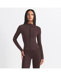 Nike X Skims Vintage Seamless Full-Zip Jacket Dark Teal