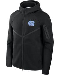 Nike - North Carolina Tech Fleece Windrunner Jordan Brand College Full-Zip Hooded Jacket - Lyst