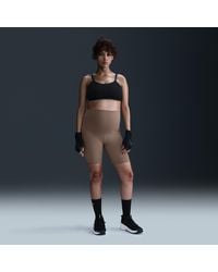 Nike - (M) One Dri-Fit High-Waisted 20.5Cm (Approx. Biker Shorts With Pockets (Maternity) - Lyst