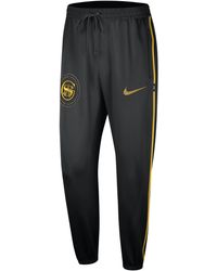 Nike - Golden State Warriors Showtime City Edition Dri-fit Nba Trousers 50% Recycled Polyester - Lyst