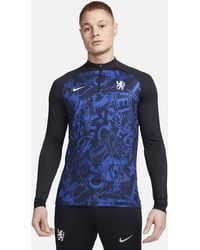 Nike - Chelsea F.c. Strike Dri-fit Football Drill Top 50% Recycled Polyester - Lyst