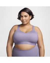Nike - Indy High Support Padded Adjustable Sports Bra (plus Size) - Lyst
